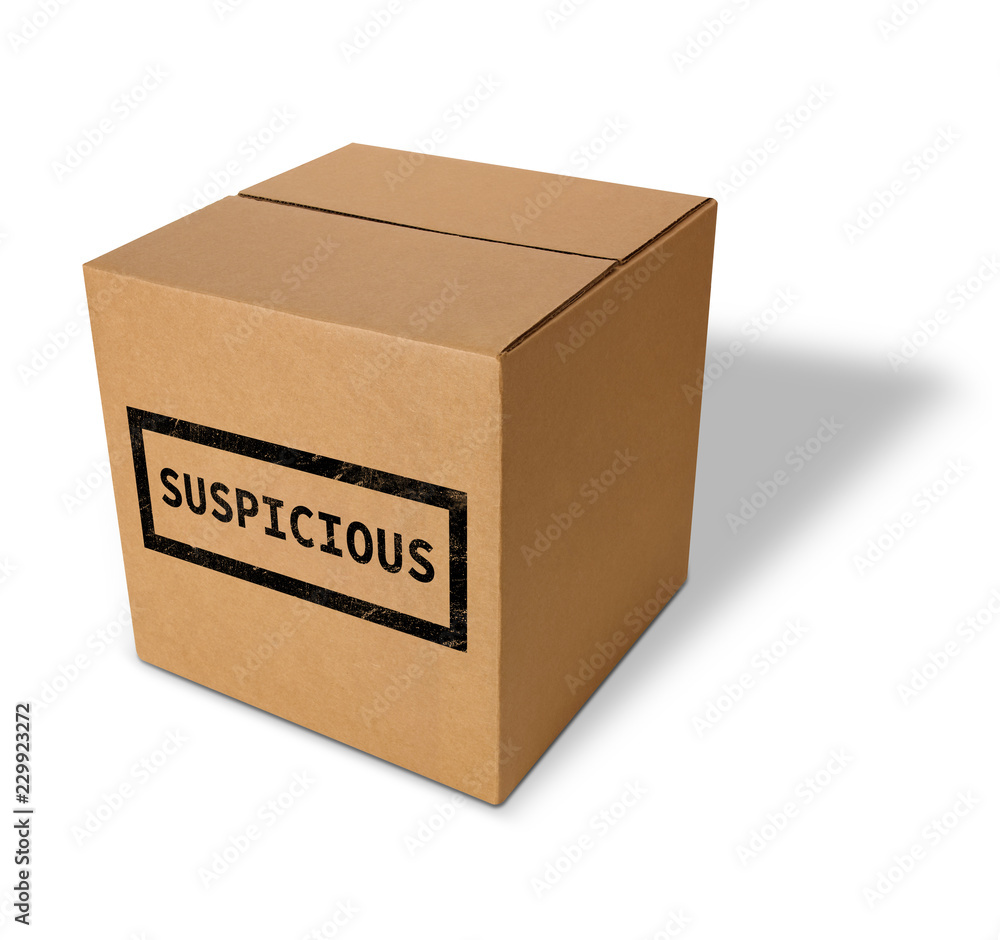 Suspicious and possibly dangerous package Suspicious and possibly dangerous package