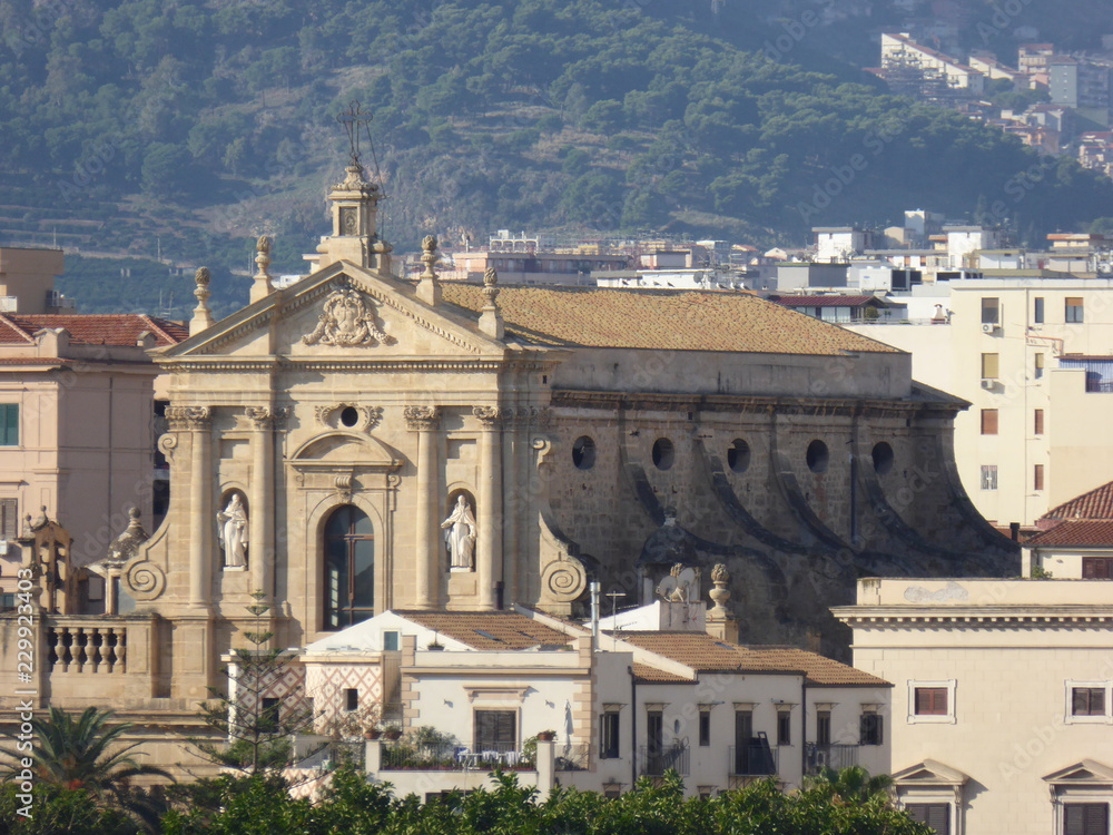 Obraz premium Palermo und der Hafen
