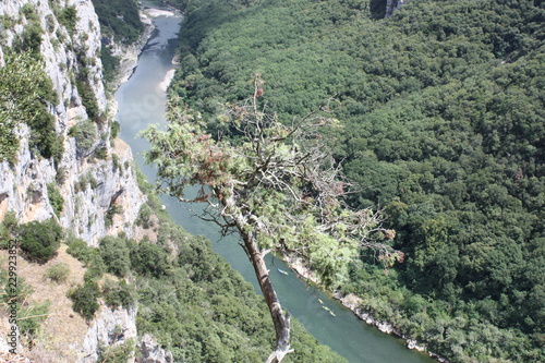 gorges ardeche  photo