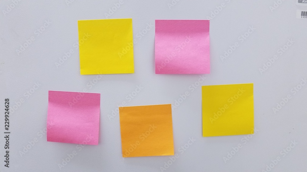 self sticky note on wall reminder self sticky note on wall reminder