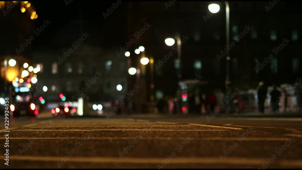Night time lapse in Edinburgh Night time lapse in Edinburgh