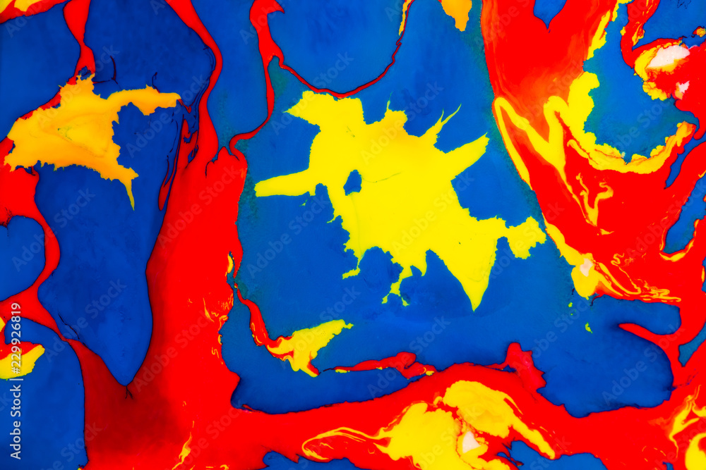 Creative background with abstract acrylic color Creative background with abstract acrylic color