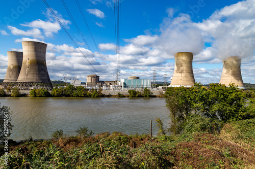 The Three Mile Island Nuclear Power Generating Plant photo