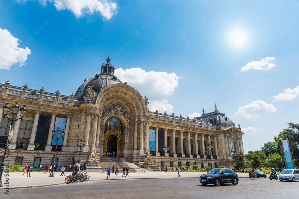 Fototapeta premium Petit Palais museum under a shining sun
