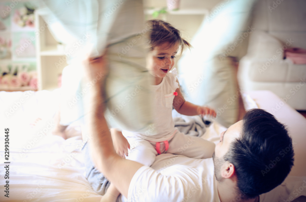 Obraz premium Time for funny fight.