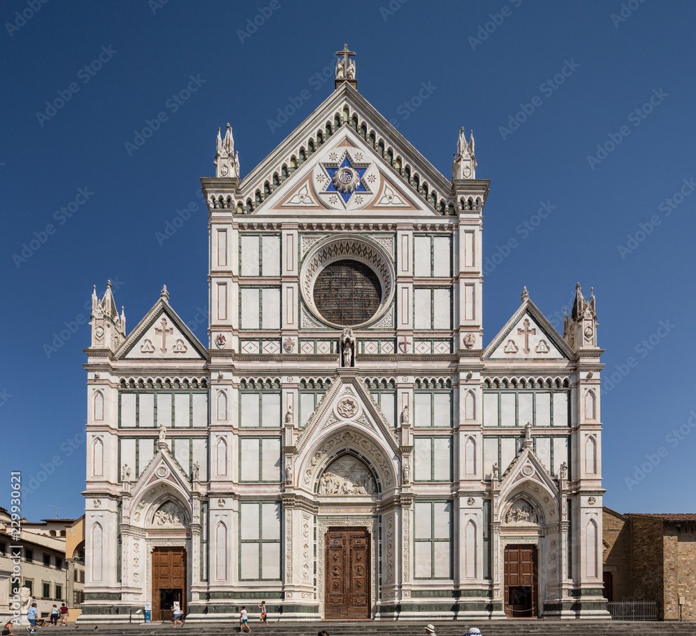 Santa Croce church in Florence, Italy