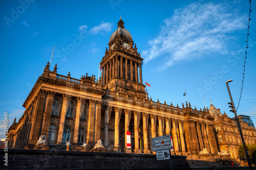 Leeds Town Hall, Great Britain.