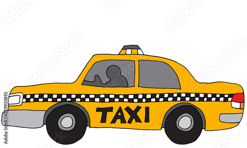 Taxi Car Vehicle