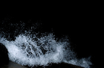 Fotobehang Oceaan golven Opspattend water op de Zwarte Zee  © lindama