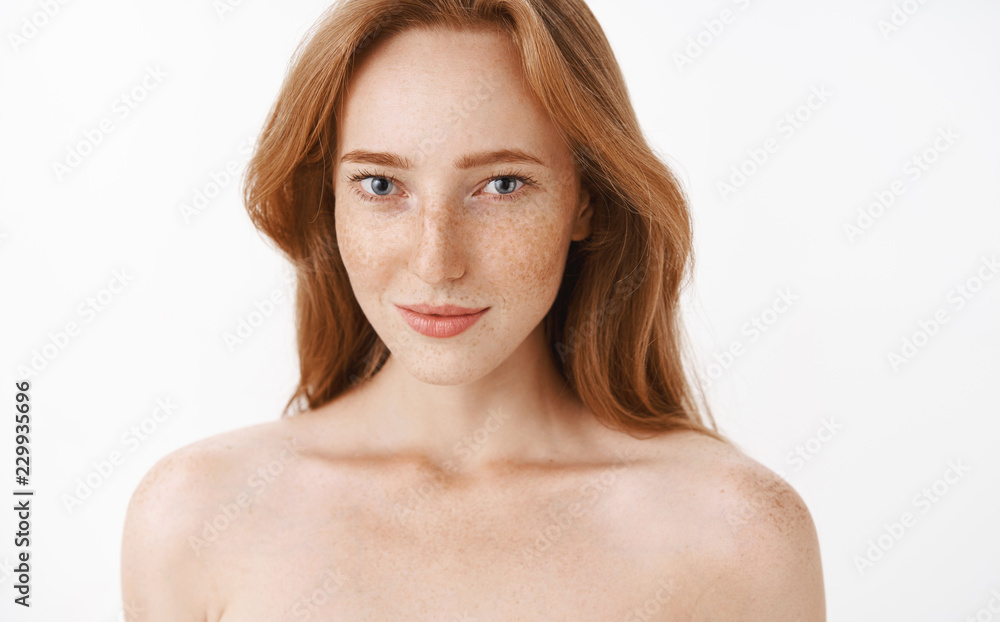 Naked Ginger Woman