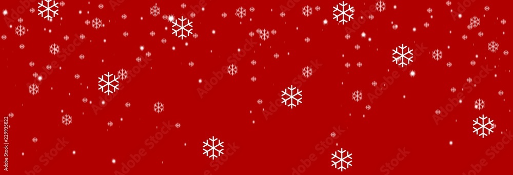 red christmas background with snowflakes red christmas background with snowflakes