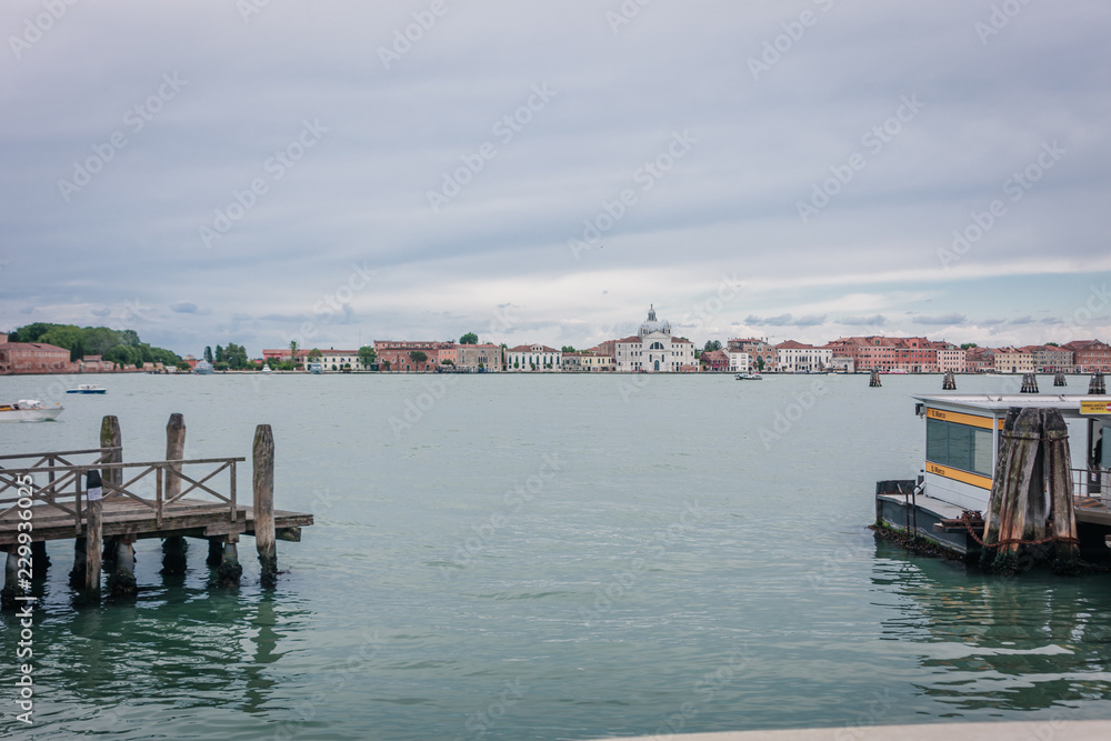 Blick auf Lagune Venedig