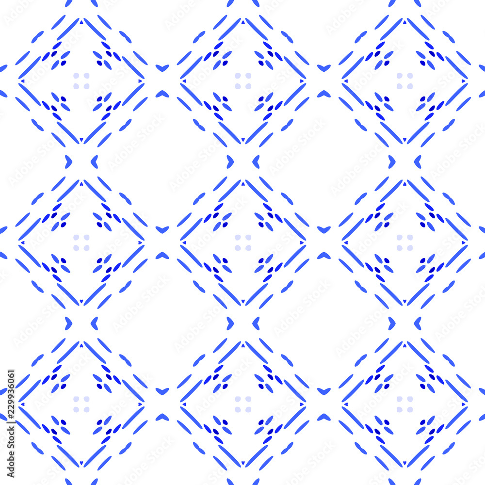 Fototapeta premium Seamless background pattern with a variety of multicolored lines.