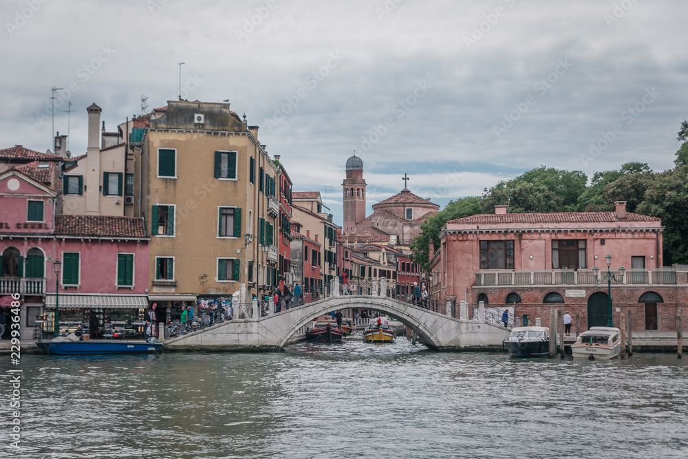Canal Bridge in Venice
