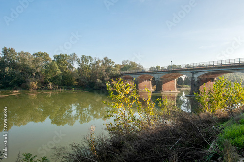 Ponte fiume Bormida Alessandria photo