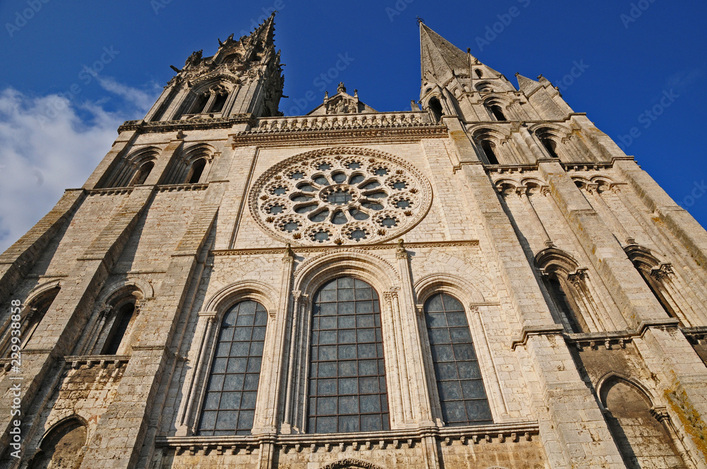 Chartres, la cattedrale di Notre Dame - Francia Chartres, la cattedrale di Notre Dame - Francia