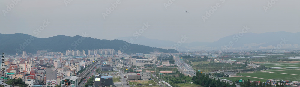 Panorama Gimhae cityscape