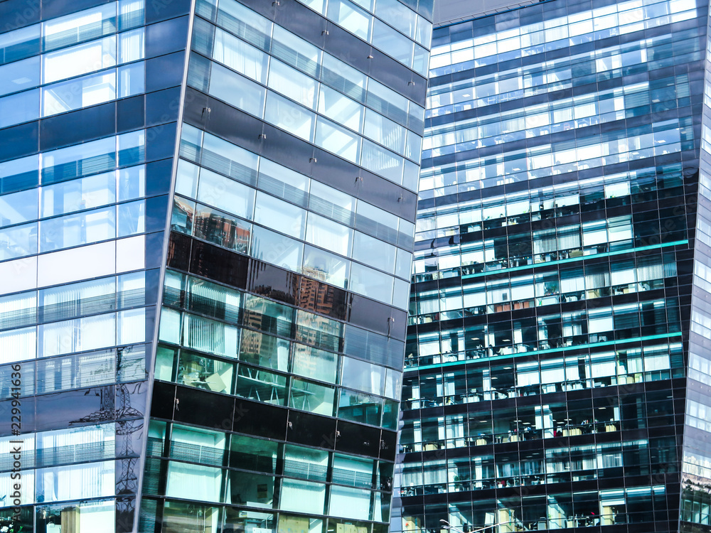 Modern office building Modern office building