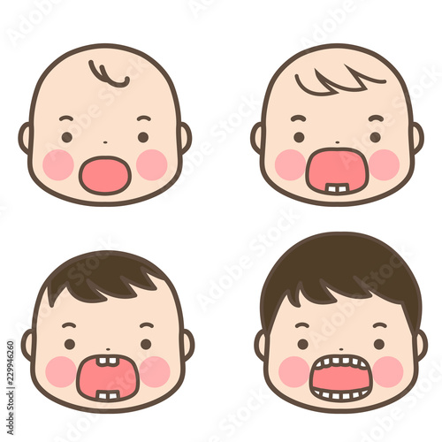 赤ちゃん　歯が生えるまで