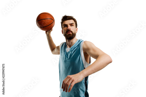Portrait of basketballl player