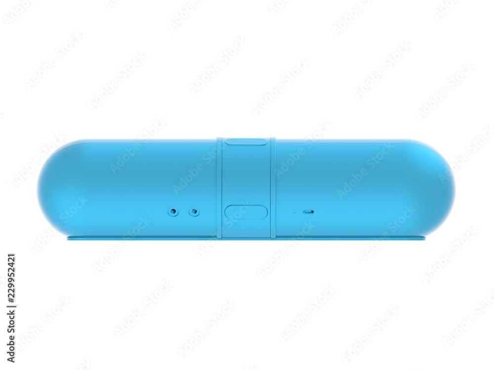 3d render cylindiric speaker 3d render cylindiric speaker