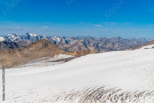 Landscape view of Caucasus mountains © infocusvideo