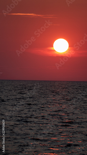 Ocean Sunset in Croatia