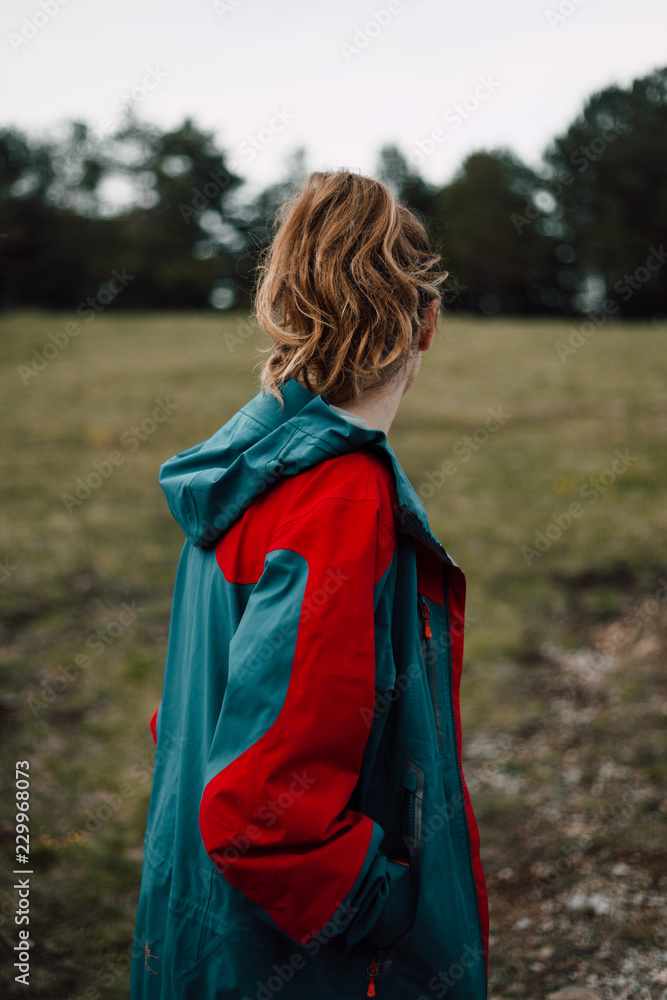 Young woman in nature Young woman in nature