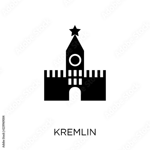 Kremlin icon. Kremlin symbol design from Architecture collection.