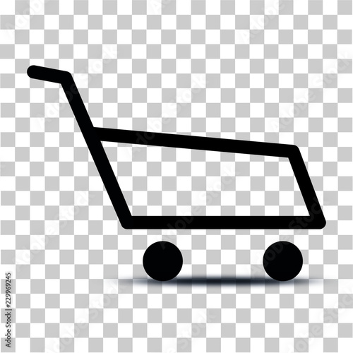 Einkaufswagen Symbol 