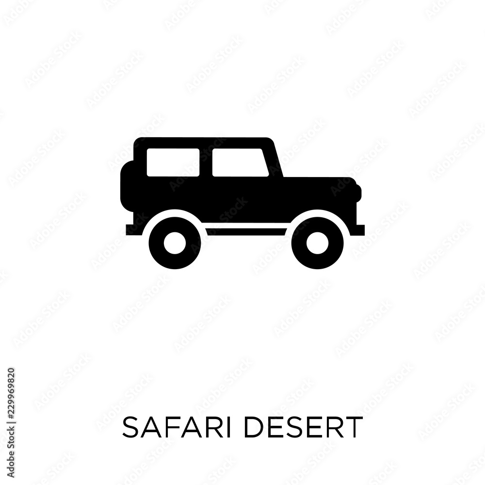 safari desert icon. safari desert symbol design from Architecture collection.