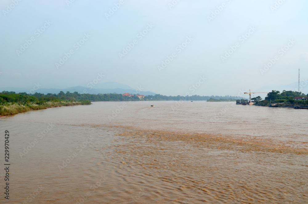 fleuve du triangle d'or thailande
