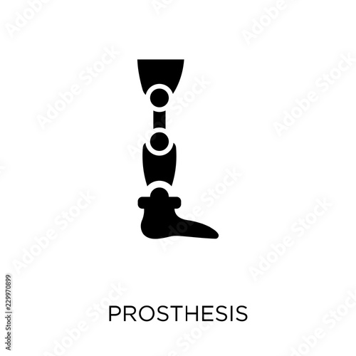 Prosthesis icon. Prosthesis symbol design from Future technology collection. Simple element vector illustration. Can be used in web and mobile.