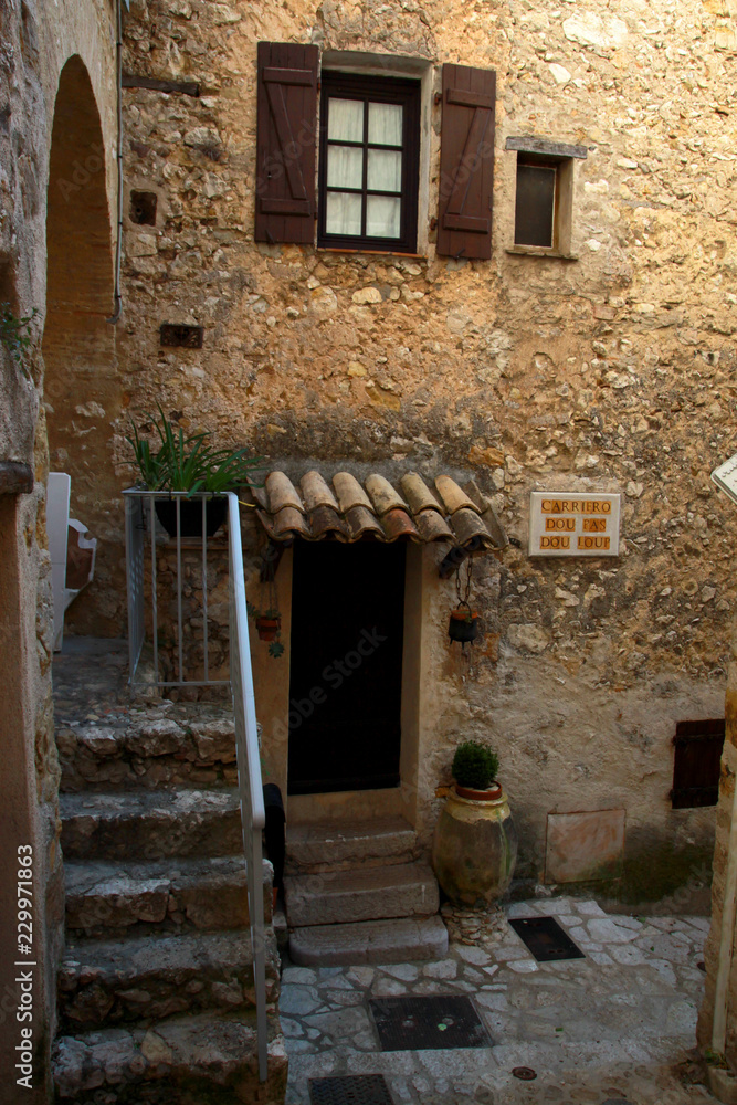 Carros - one of the Villages Perchés (Perched Villages), French Riviera