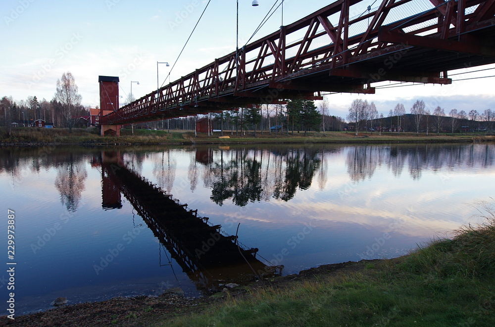 bridge over the river