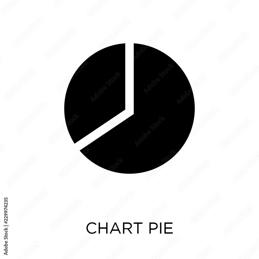 Chart pie icon. Chart pie symbol design from Analytics collection. Chart pie icon. Chart pie symbol design from Analytics collection.