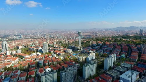 Aerial Shot Ankara The Capital Of Turkey photo