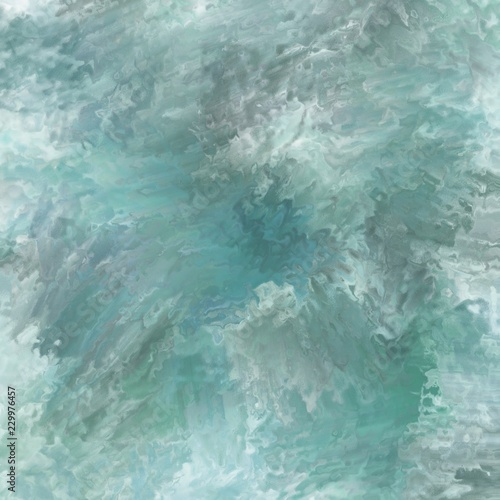 Water background in turquoise, white and black representing the vast ocean