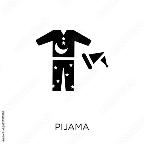 Pijama icon. Pijama symbol design from Clothes collection.