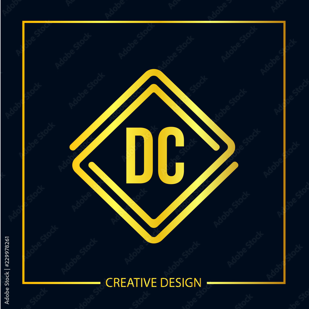 Initial Letter DC Logo Template Design Initial Letter DC Logo Template Design