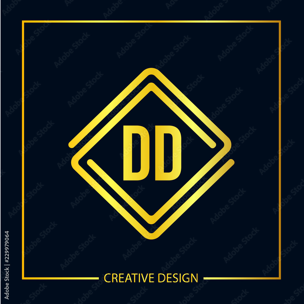 Initial Letter DD Logo Template Design Initial Letter DD Logo Template Design