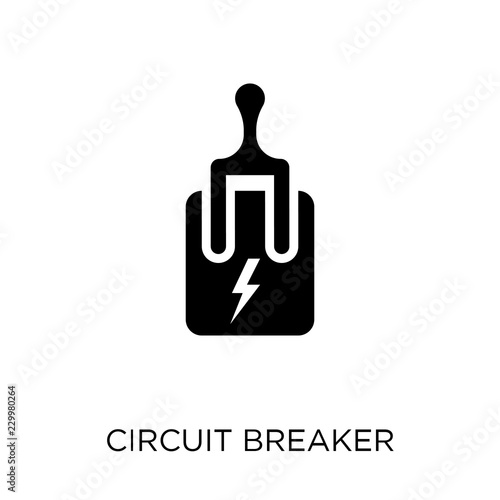 Circuit Breaker icon. Circuit Breaker symbol design from Construction collection.