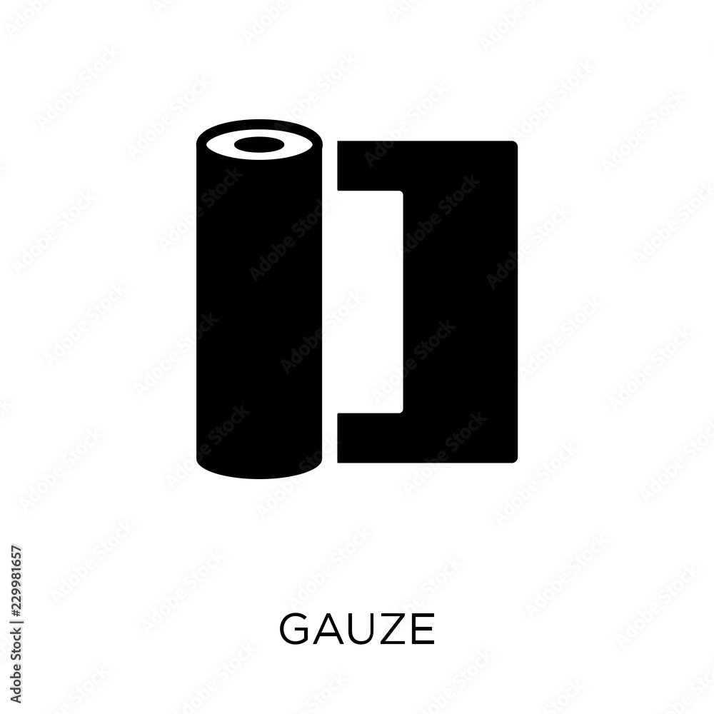 Gauze icon. Gauze symbol design from Dentist collection. Gauze icon. Gauze symbol design from Dentist collection.