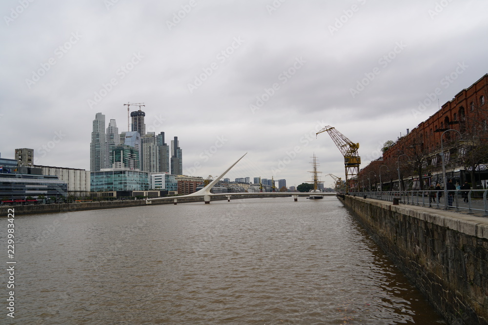 Obraz premium Port w Buenos Aires
