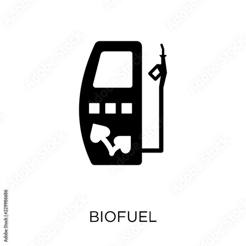 Biofuel icon. Biofuel symbol design from Ecology collection.