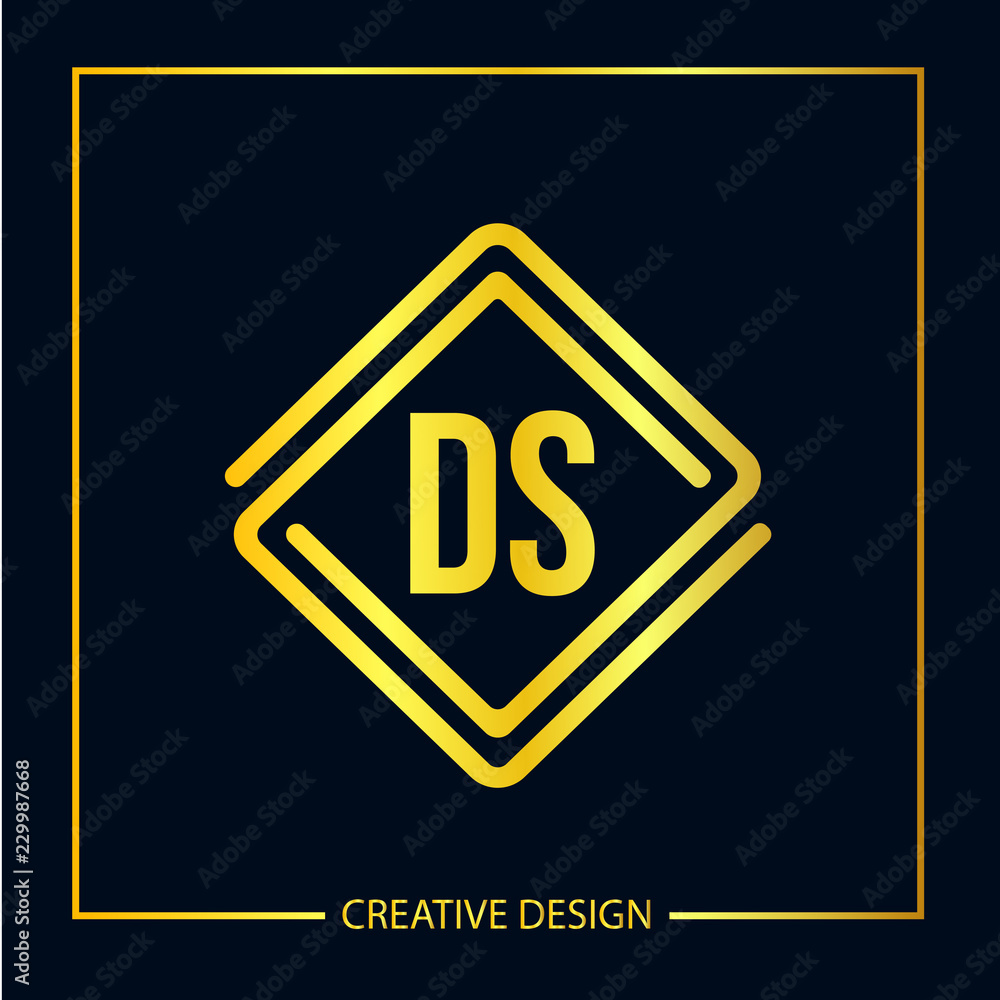 Initial Letter DS Logo Template Design Initial Letter DS Logo Template Design