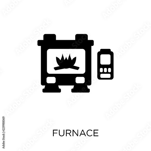 furnace icon. furnace symbol design from Electronic devices collection. Simple element vector illustration. Can be used in web and mobile.