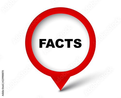 Free Download red vector banner facts - GFXLoad