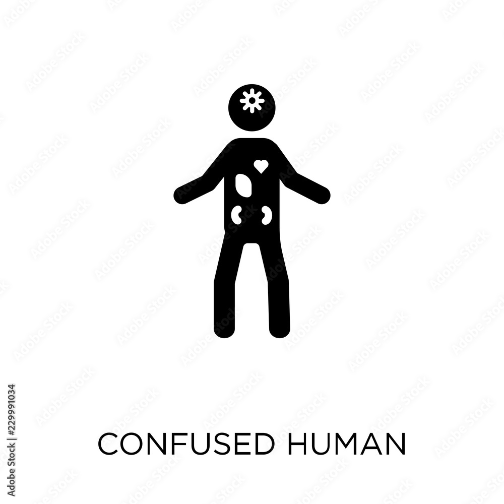 confused human icon. confused human symbol design from Feelings collection. confused human icon. confused human symbol design from Feelings collection.