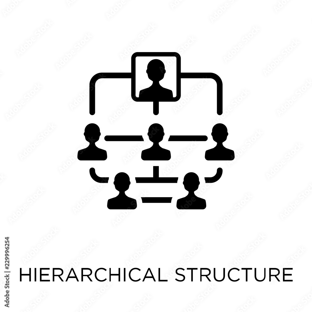 Hierarchical structure icon. Hierarchical structure symbol design from Human resources collection. Simple element vector illustration. Can be used in web and mobile. Hierarchical structure icon. Hierarchical structure symbol design from Human resources collection. Simple element vector illustration. Can be used in web and mobile.